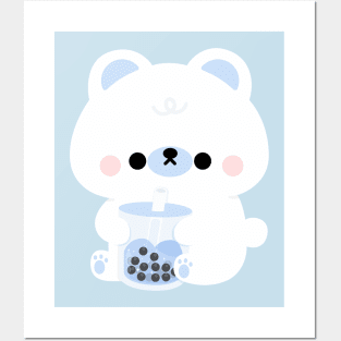 Polar Bear Boba Posters and Art